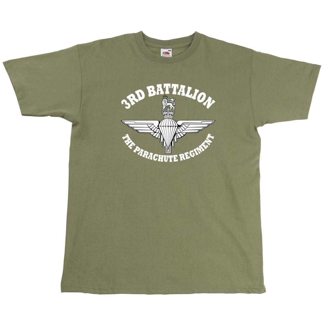 T-Shirt - Battalion Print (1, 2, 3 or 4 Para) - The Airborne Shop