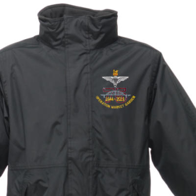 Weatherproof Jacket - Black - Operation Market Garden 75th (Para)