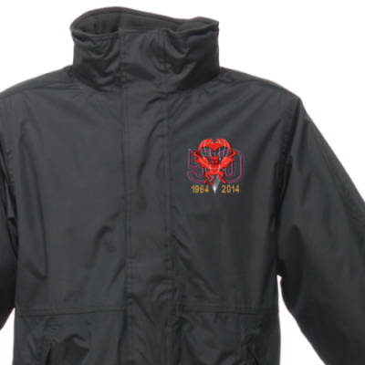 Weatherproof Jacket - Black - Red Devils 50th