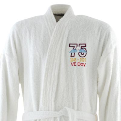 Dressing Gown - White - VE Day 75th (Jump Wings)