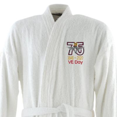 Dressing Gown - White - VE Day 75th (Para)
