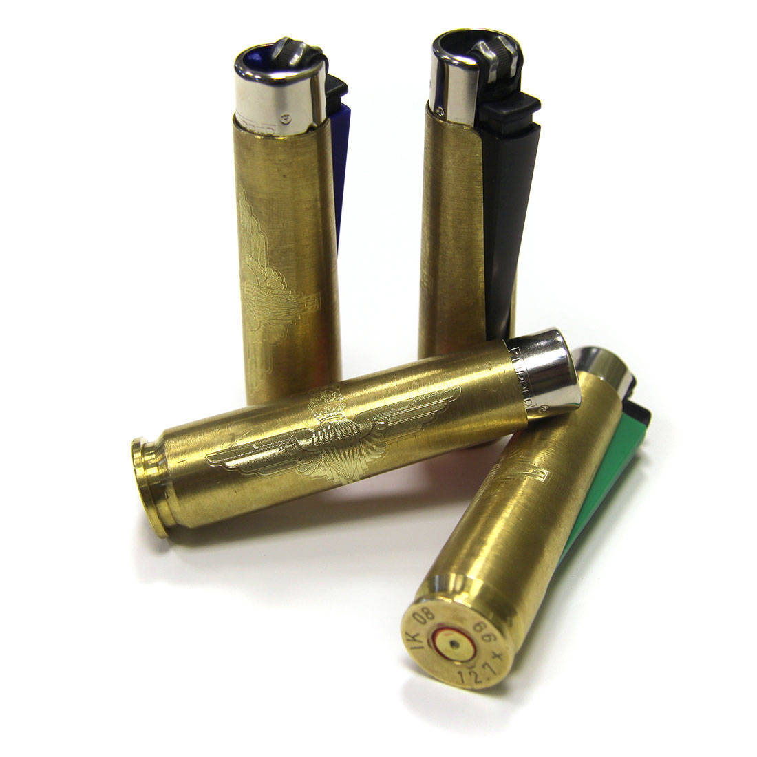 .50 Cal Engraved Clipper Lighter Parachute Regiment or Pegasus The