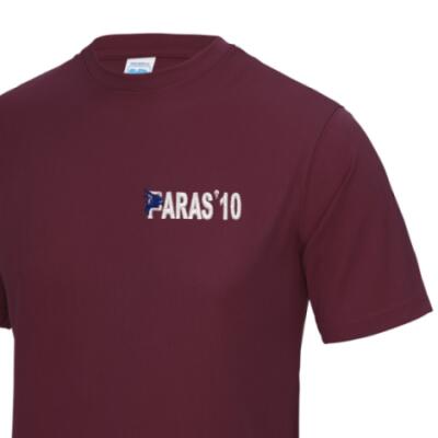 Gym/Training T-Shirt - Maroon - Paras 10