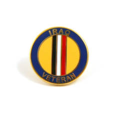 NORTHERN IRELAND VETERANS CLASSIC HAND MADE IN UK SCROLL PLATED LAPEL PIN BADGE