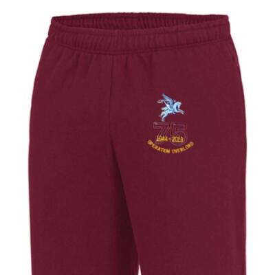 Joggers - Maroon - Operation Overlord 75th (Pegasus)