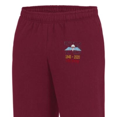Joggers - Maroon - VE Day 75th (Jump Wings)