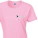 Lady's Crew Neck T-Shirt - Light Pink - Paras 10