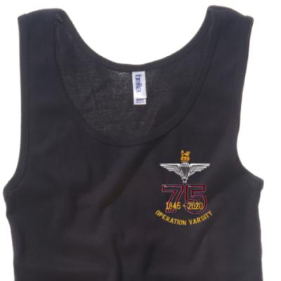 Lady's Vest - Black - Operation Varsity 75th (Para)