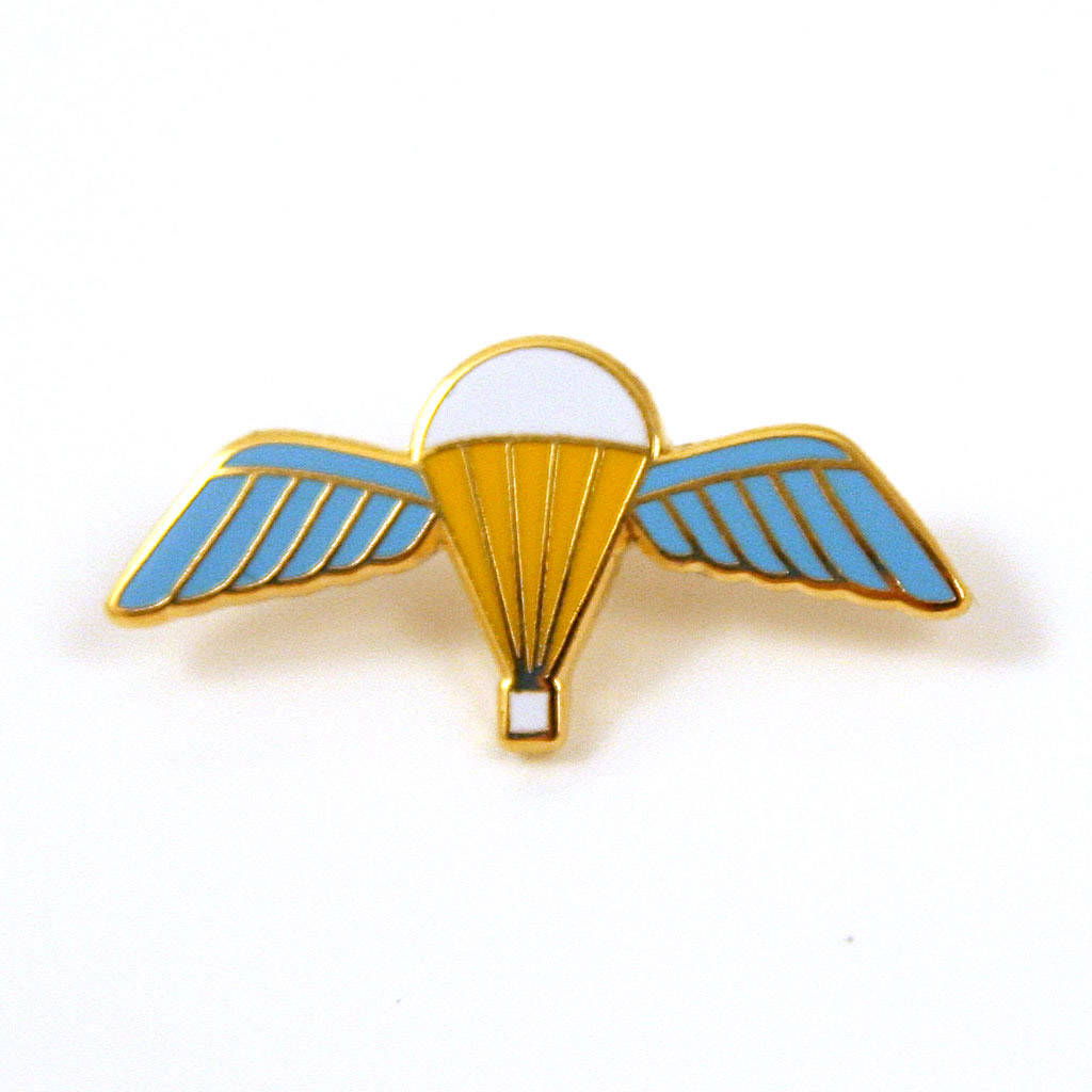Jump Wings Lapel Badge