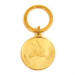Medallion Key Ring, Para & Pegasus 22ct Gold Plated