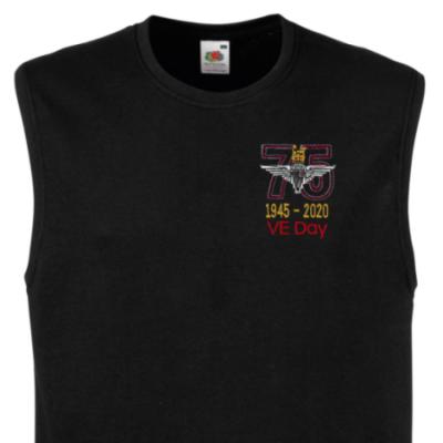 Muscle Tee - Black - VE Day 75th (Para)