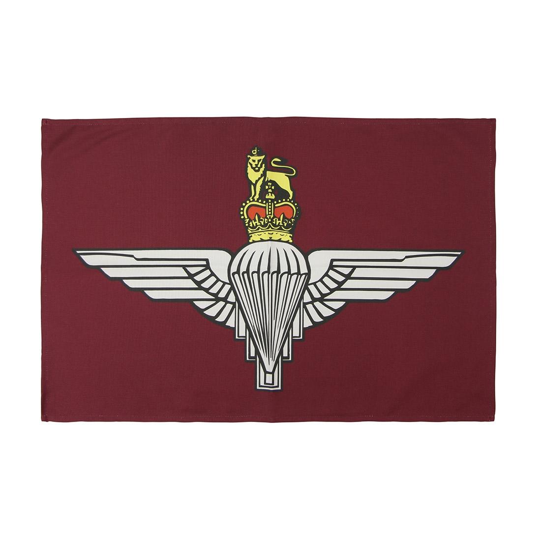 Tea Towel, Maroon Parachute Regiment - The Airborne Shop