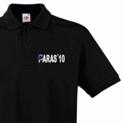 Polo Shirt - Black - Paras 10