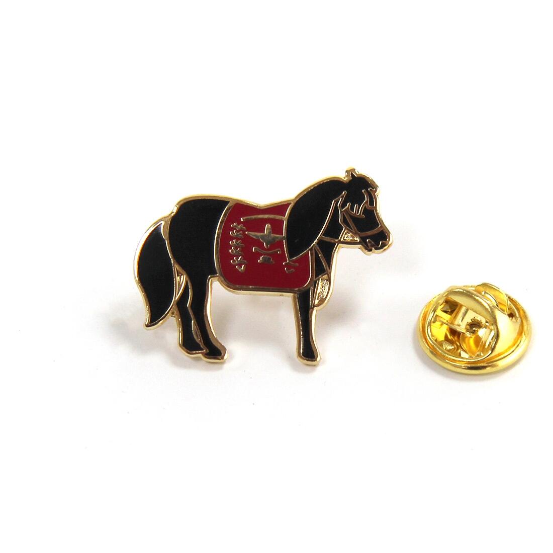 Regimental Mascot Pony Lapel Badge