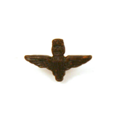 Small Bronze Para Lapel Badge