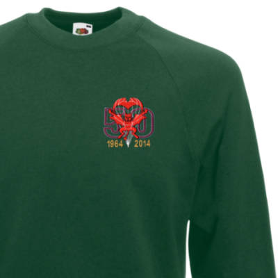Sweatshirt - Green - Red Devils 50th