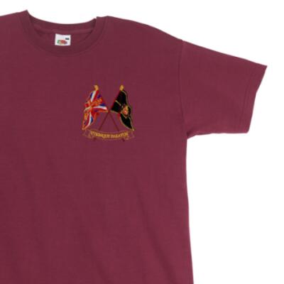 *CLEARANCE* T-Shirt, Large, Maroon, Presentation of Colours 2021