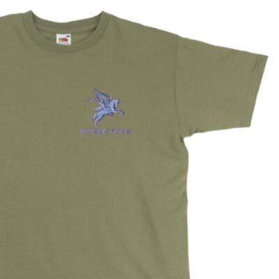 *CLEARANCE* T-Shirt, Small, Olive, Pegasus Airborne Forces
