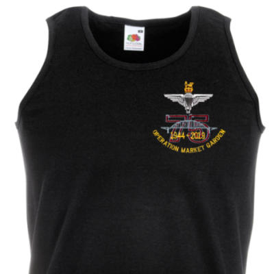 Athletic Vest - Black - Operation Market Garden 75th (Para)